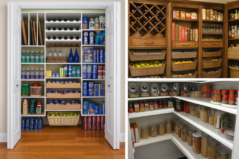 ideias criativas de despensa para todos os estilos e espaços.